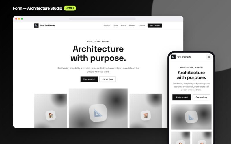 Form — Architecture Studio Website