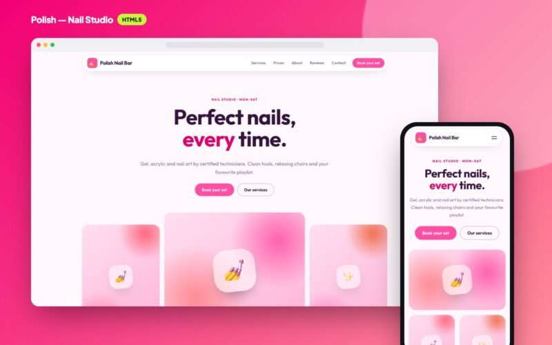 Polish — Nail Studio Website